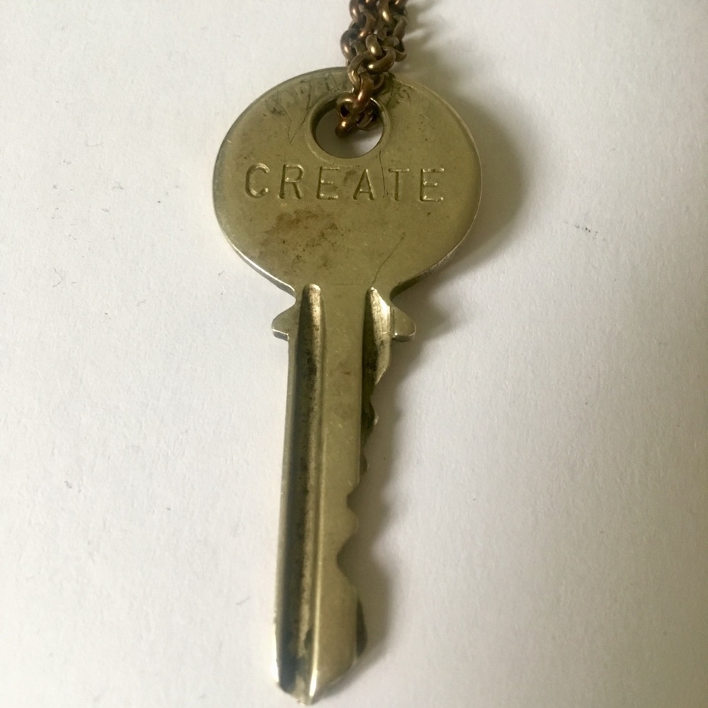 The Giving Keys “CREATE” necklace